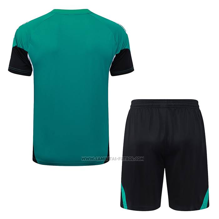 Chandal del Liverpool Manga Corta 2025-2026 Verde - Pantalon Corto